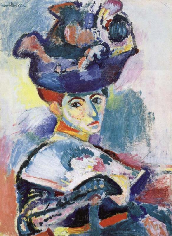 Henri Matisse The woman wearing a hat